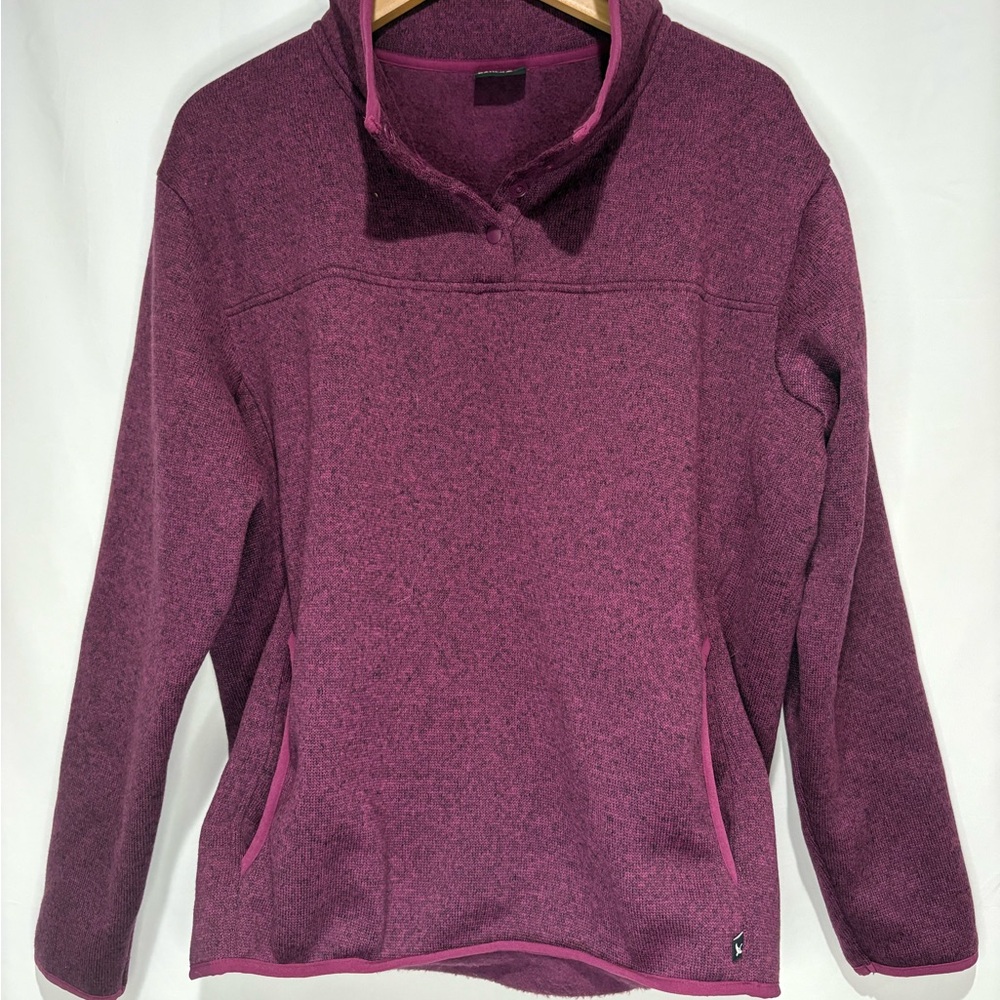 Eddie Bauer 2XL Quest Quarter Snap Fleece Pullover